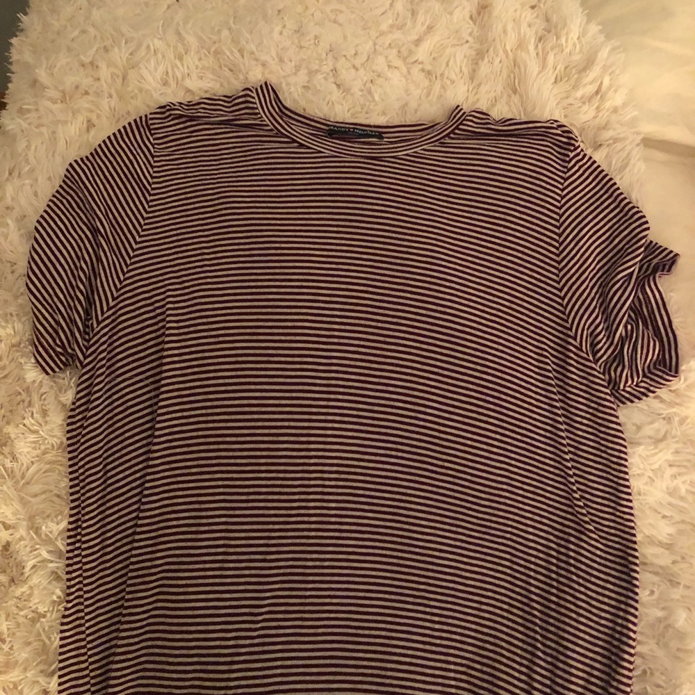 Maroon Brandy Melville T Shirt Dress